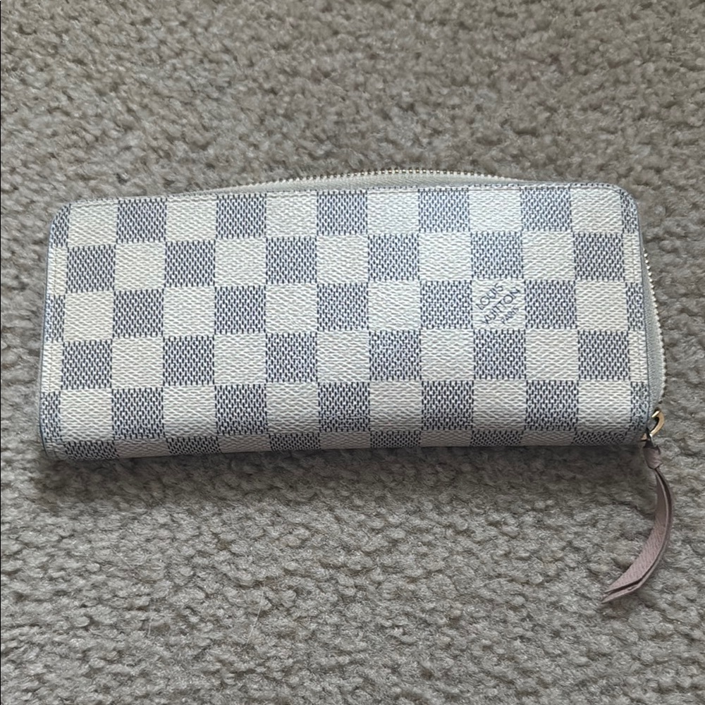 Louis Vuitton Clémence Wallet Damier Azur